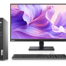  联想（Lenovo）扬天A6820t 商用办公台式电脑整机（i5-7400 4G12